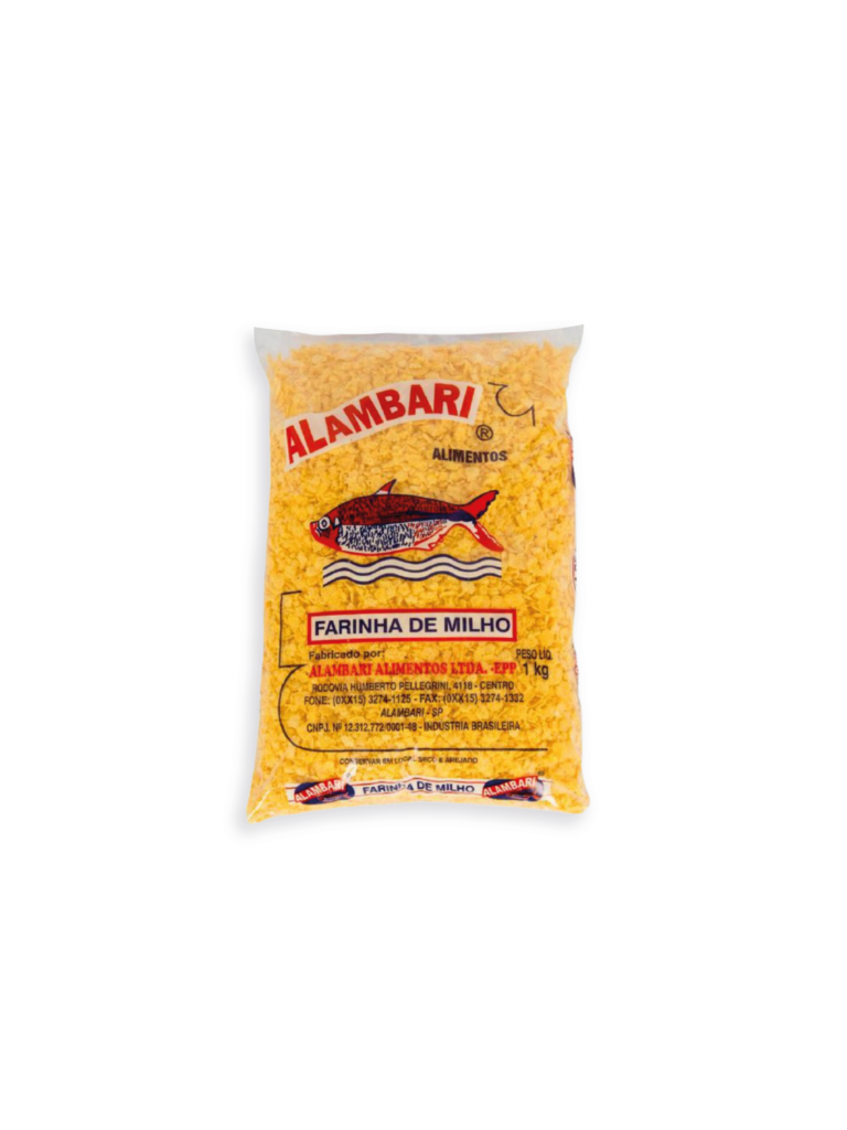 FARINHA DE MILHO 1 KG ALAMBARI CÓD: 12042