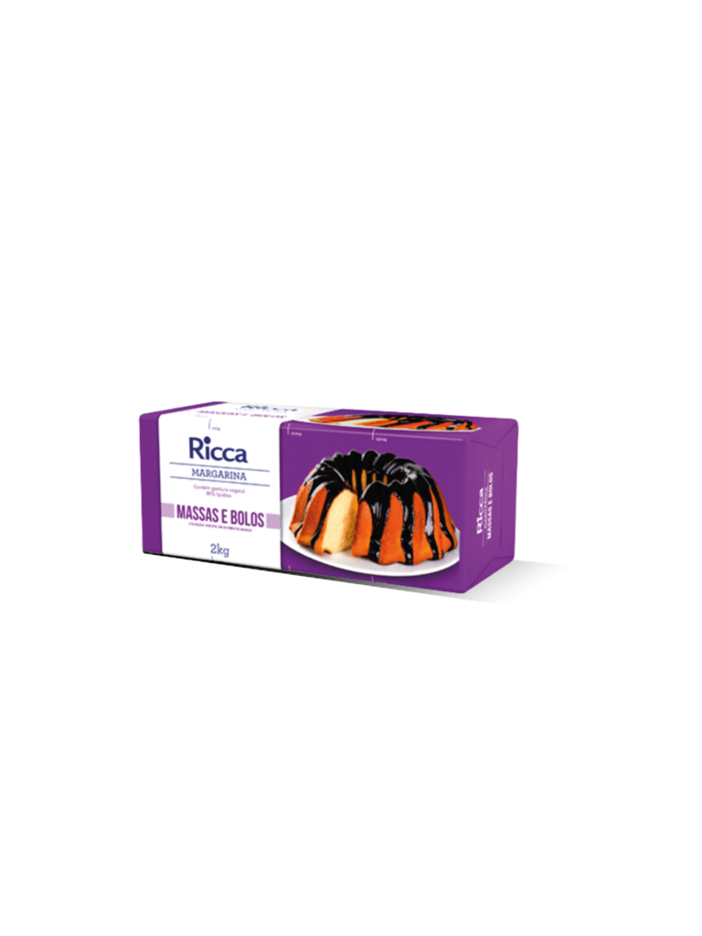 MARGARINA RICCA MASSAS BOLO BL 2KG CÓD: 14731