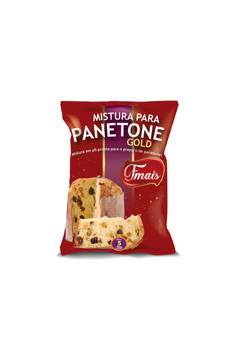 MISTURA PARA PANETONE EM PÓ COM GEMAS GOLD 5KG FMAIS CÓD: 14506