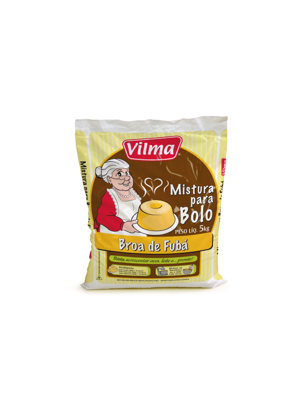 BOLO BROA DE FUBA 5 KG VILMA CÓD: 00061