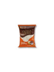 FLOCOS MACIO SABOR CHOCOLATE BRANCO 1KG DONA JURA CÓD: 14439
