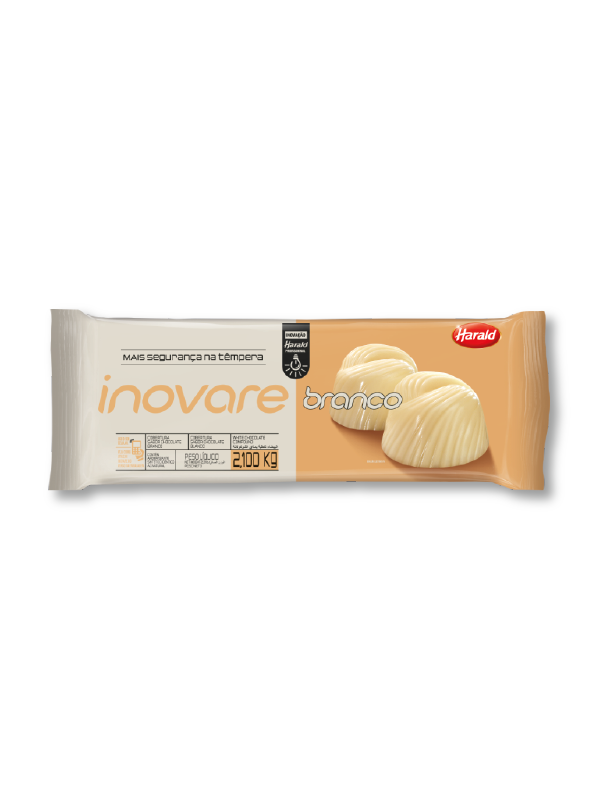 COBERTURA BARRA BRANCO 2,1 KG – INOVARE MELKEN CÓD: 12334