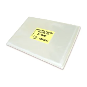 SACOS PLASTICOS 25 X 40 PP - PACOTE C/ 1 KG CÓD: 12585