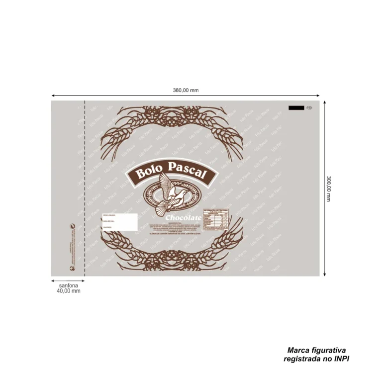 SACO PP 30 X 38 BOLO PASCAL (B-PA) CÓD: 12960