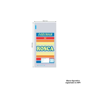 SACOS PLASTICOS PP 16 X 30 FARINHA DE ROSCA (C/100 UN) CÓD: 00151