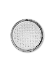 PRATO PRATA P10 - 48 CM (1 UNID) CÓD: 12549