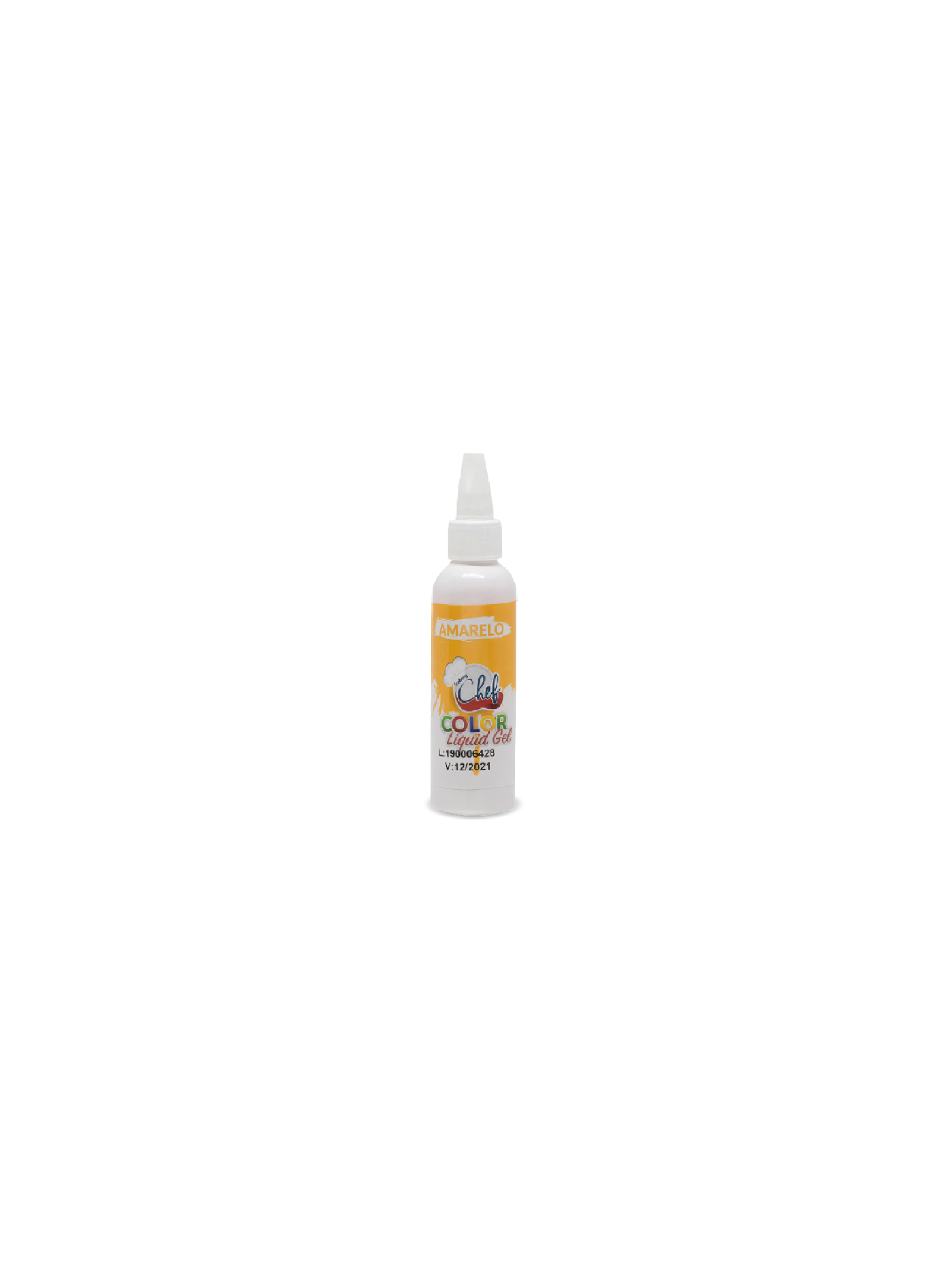 CORANTE COLOR LIQUID GEL AMARELO 60G ICEBERG CÓD: 13531