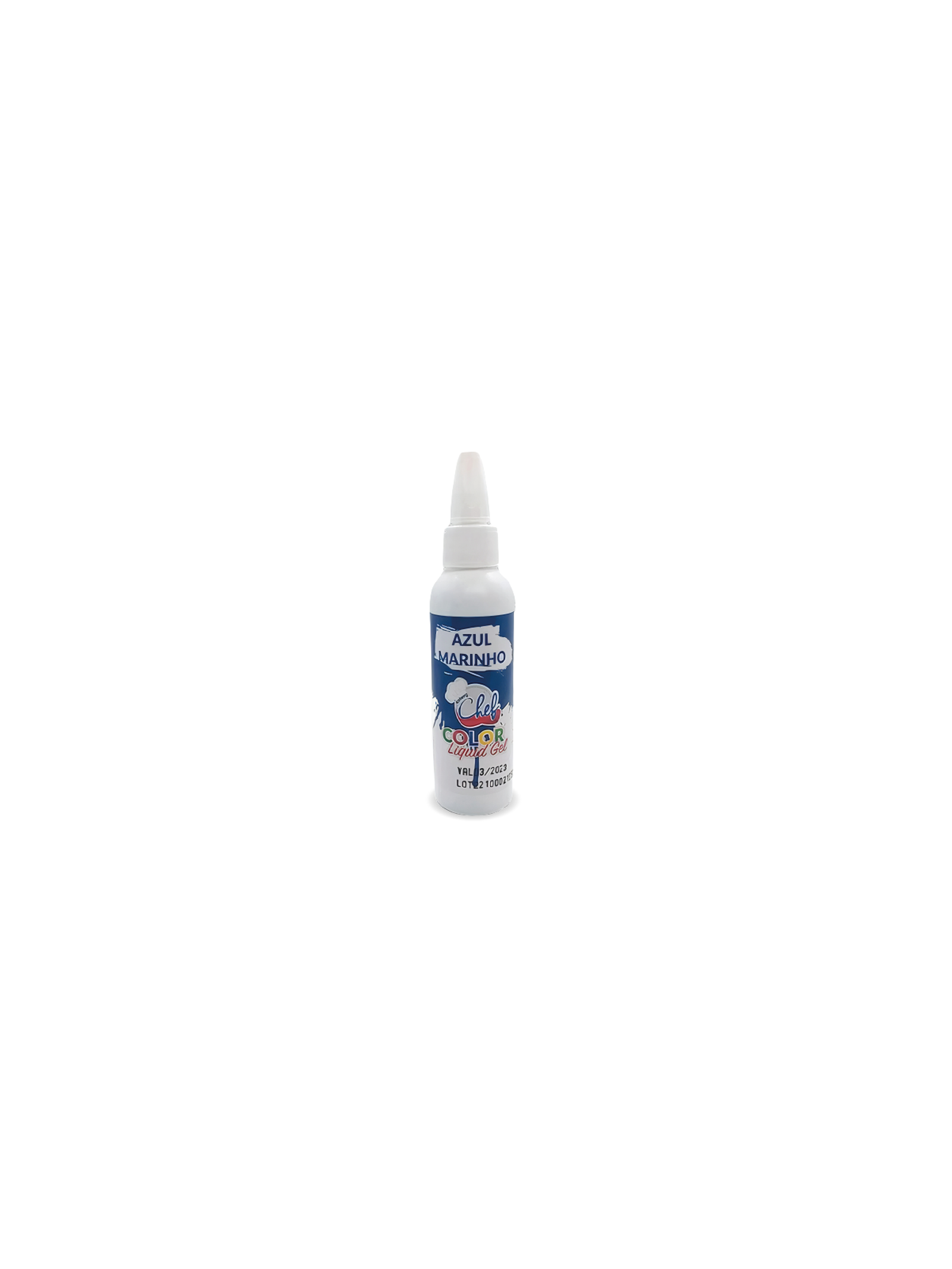 CORANTE COLOR LIQUID GEL AZUL MARINHO 60 G ICEBERG CÓD: 13528