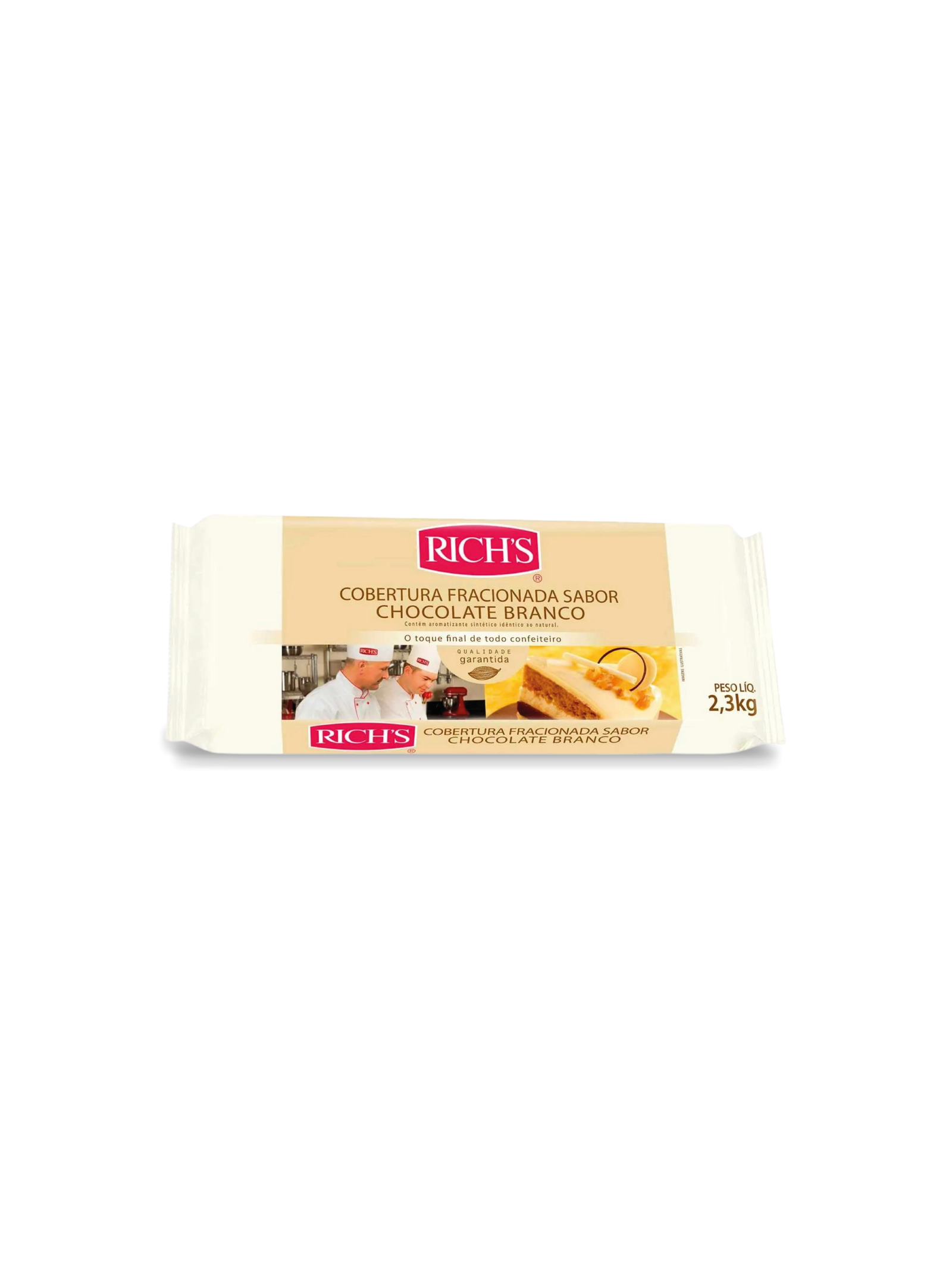 COBERTURA BARRA BRANCO 2,3 KG – RICHS CÓD: 13076