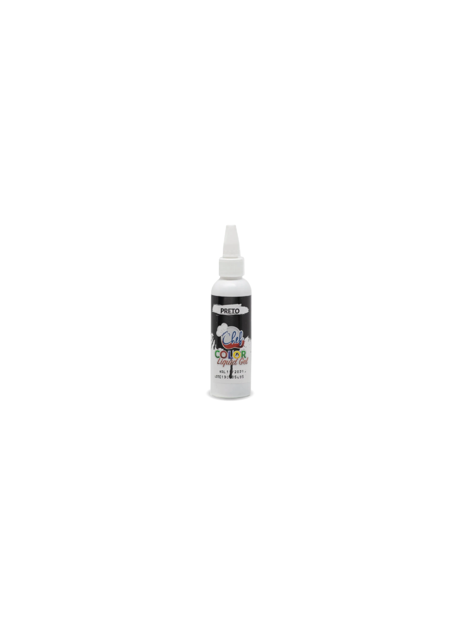 CORANTE COLOR LIQUID GEL PRETO 60G ICEBERG CÓD: 13878