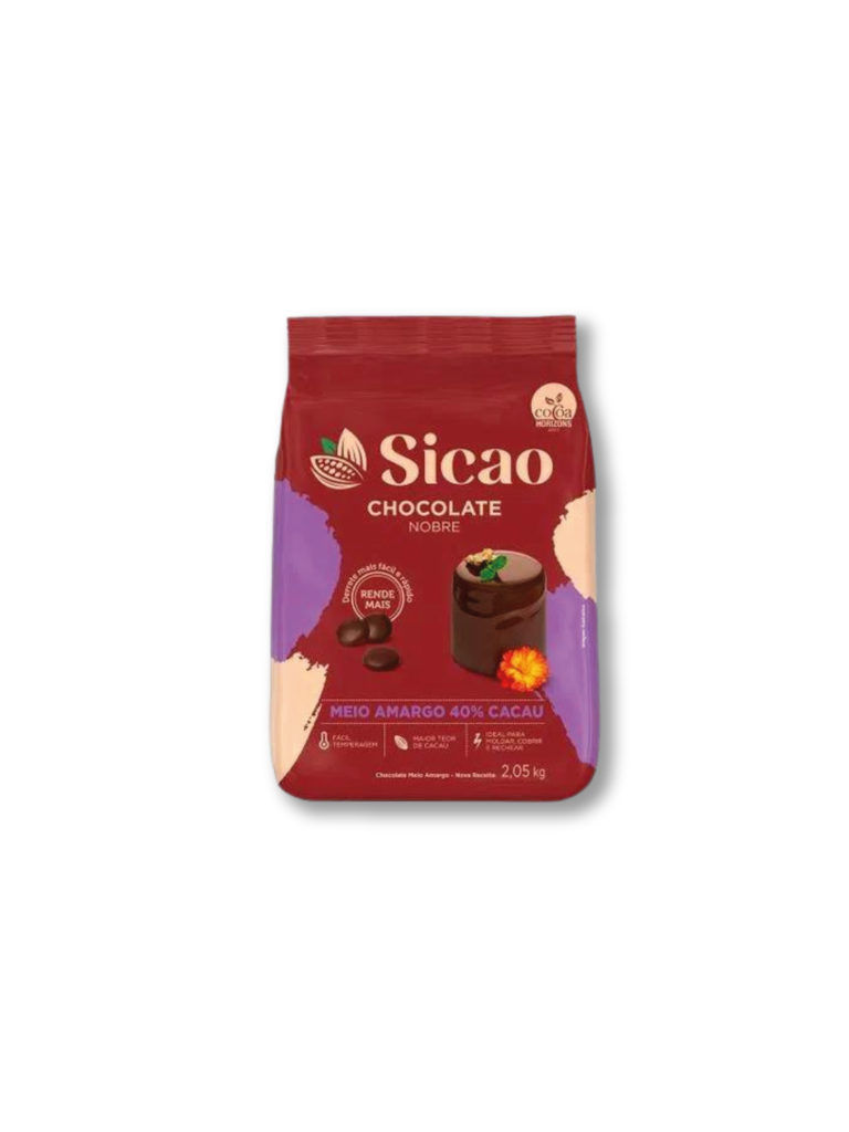 CHOCOLATE MOEDAS MEIO AMARGO 2,05 KG – SICAO GOLD CÓD: 12479