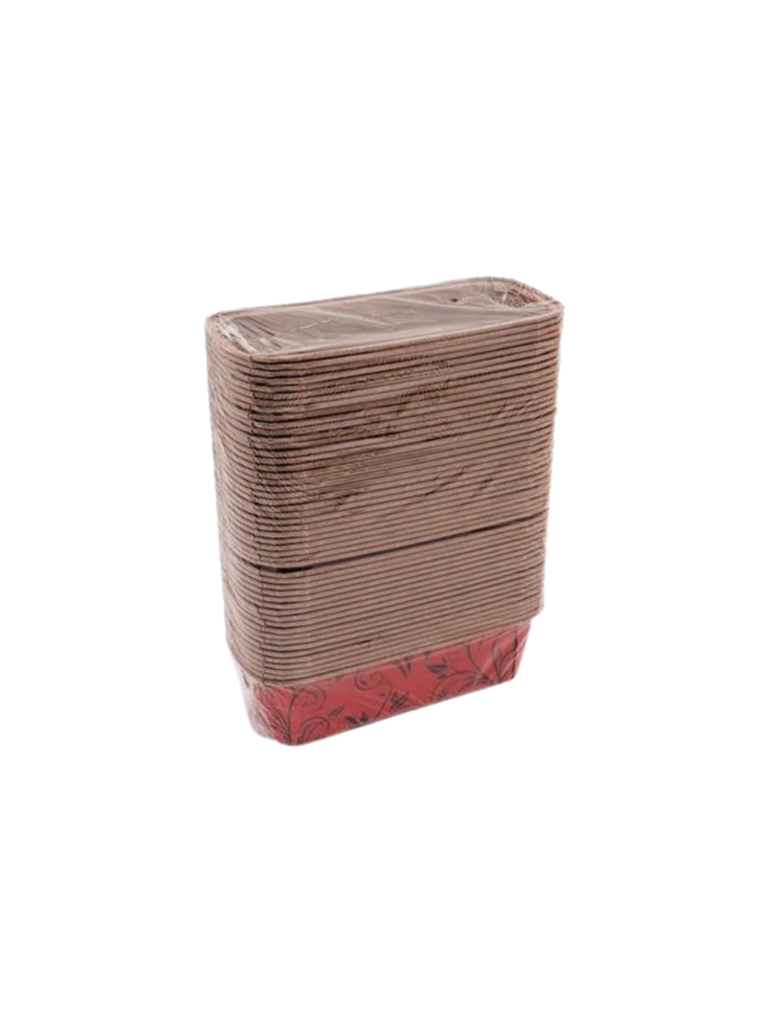 FORMA P/BOLO INGLES VERMELHO ECOPACK (C/50 UN) CÓD: 14486