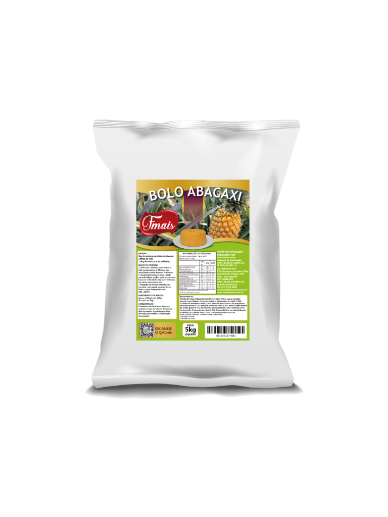 BOLO ABACAXI 5KG FMAIS CÓD: 14937