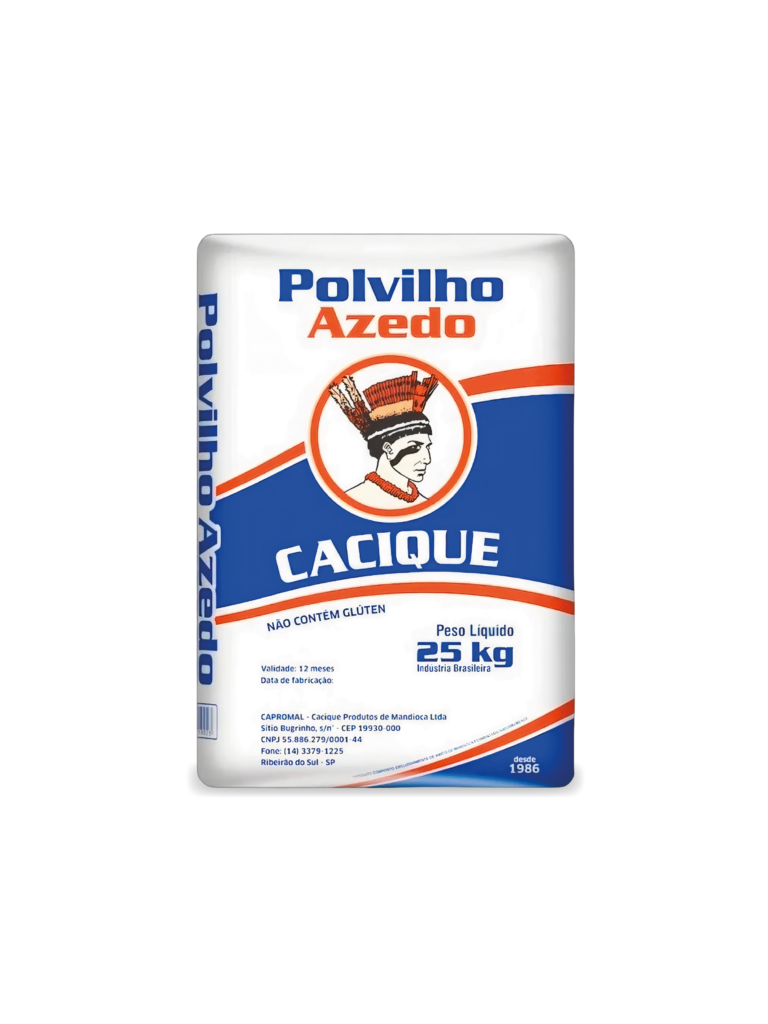 POLVILHO AZEDO 25KG CACIQUE CÓD: 13875