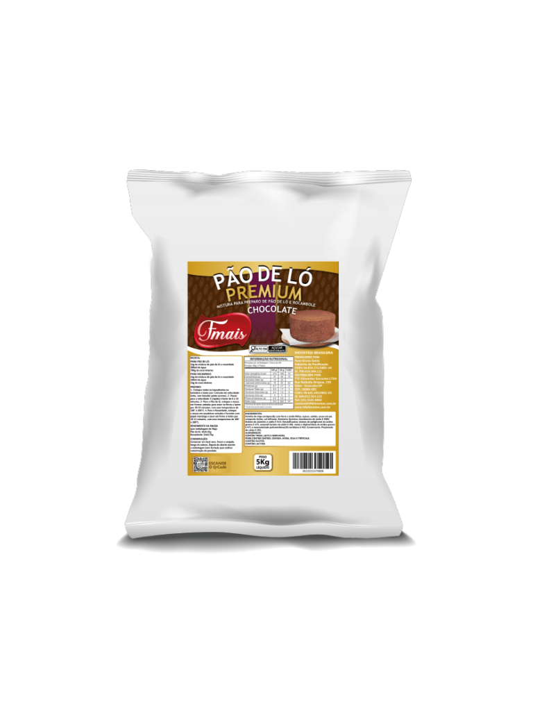 PAO DE LO CHOCOLATE PREMIUM 5KG FMAIS CÓD: 14638