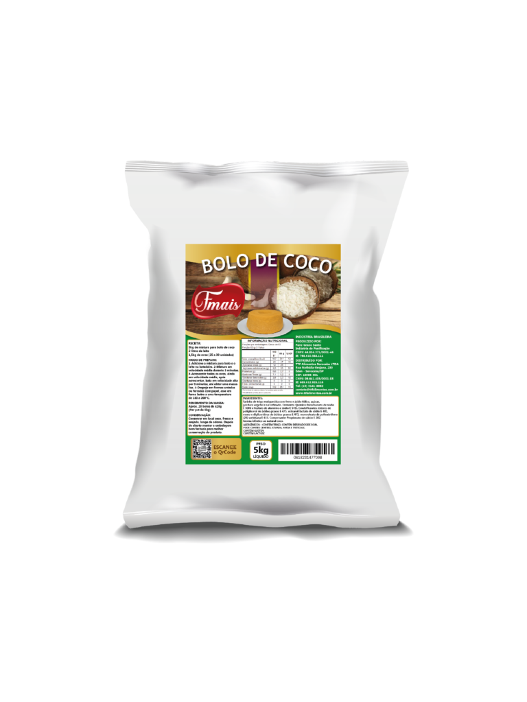 BOLO COCO 5KG FMAIS CÓD: 14938