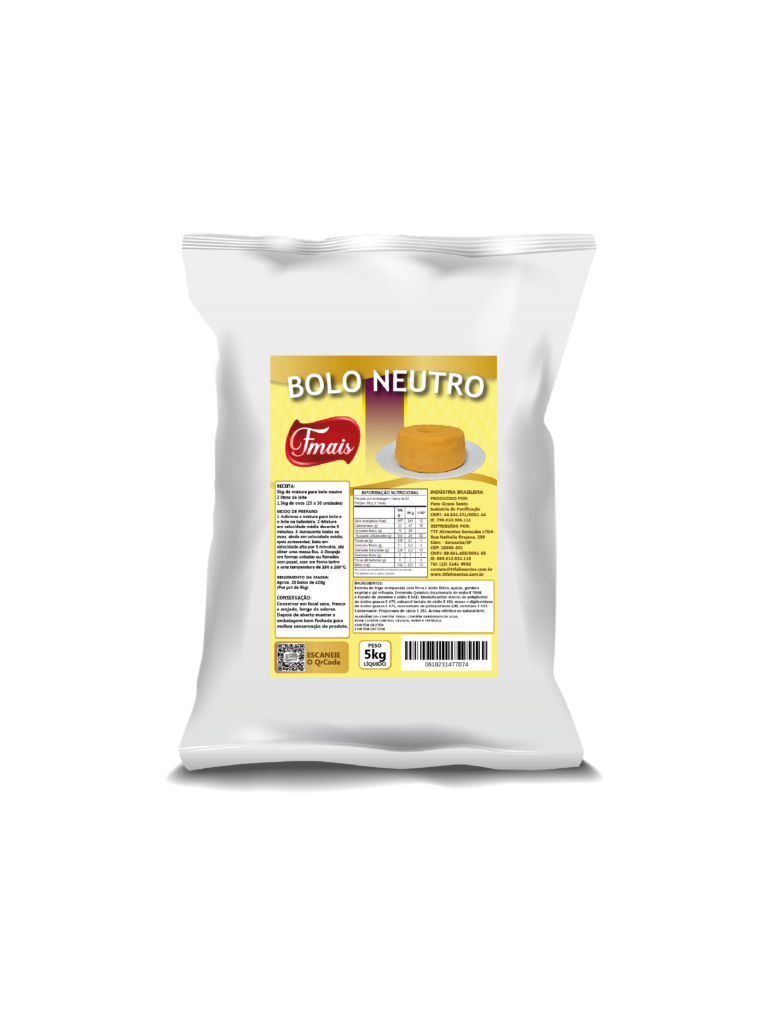 BOLO NEUTRO 5KG FMAIS CÓD: 14936