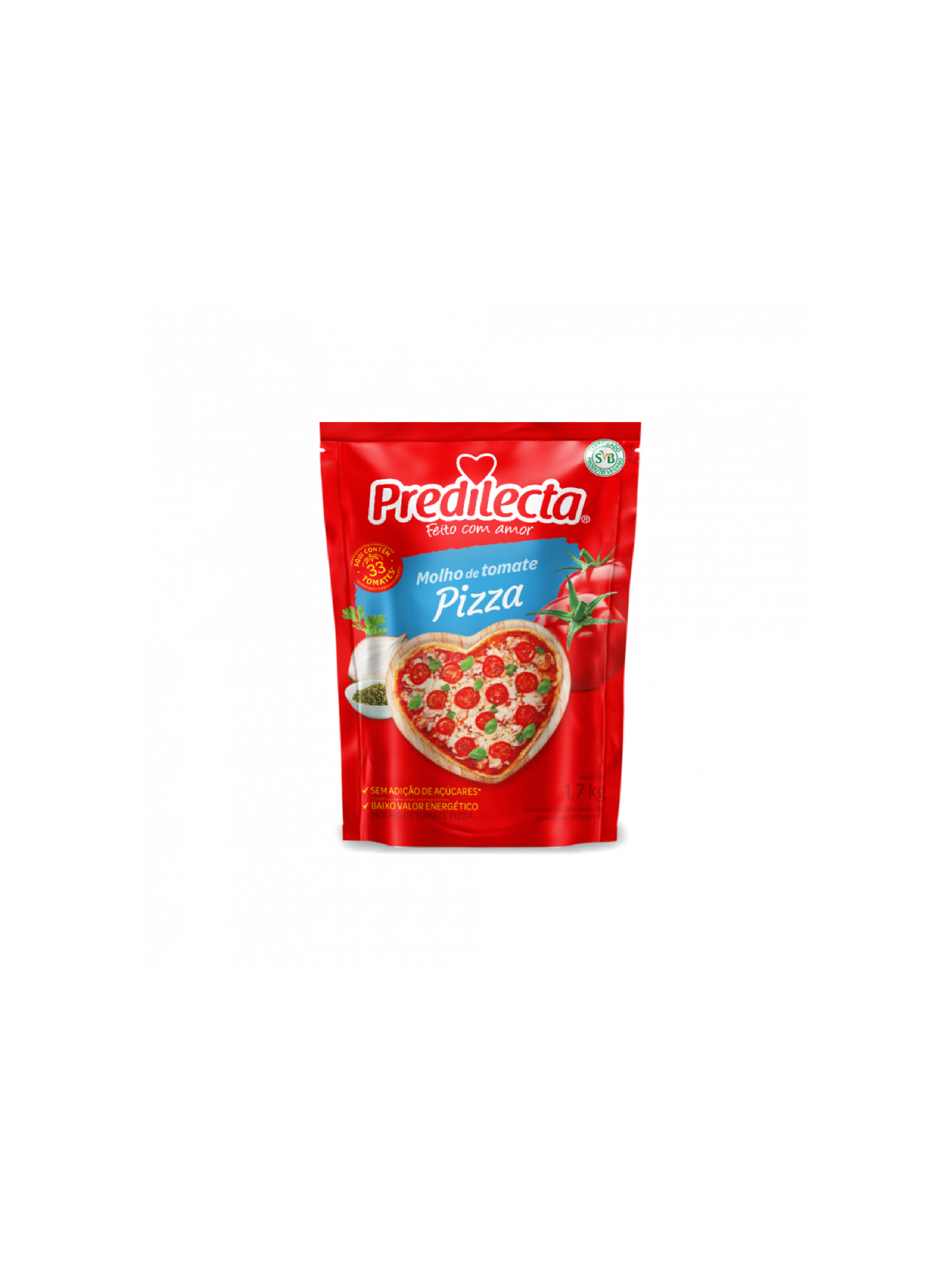 MOLHO DE TOMATE PIZZA 1,7KG PREDILECTA CÓD: 13907