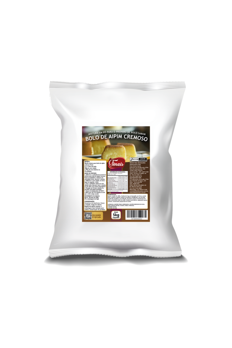 BOLO AIPIM CREMOSO 5KG FMAIS CÓD: 15153