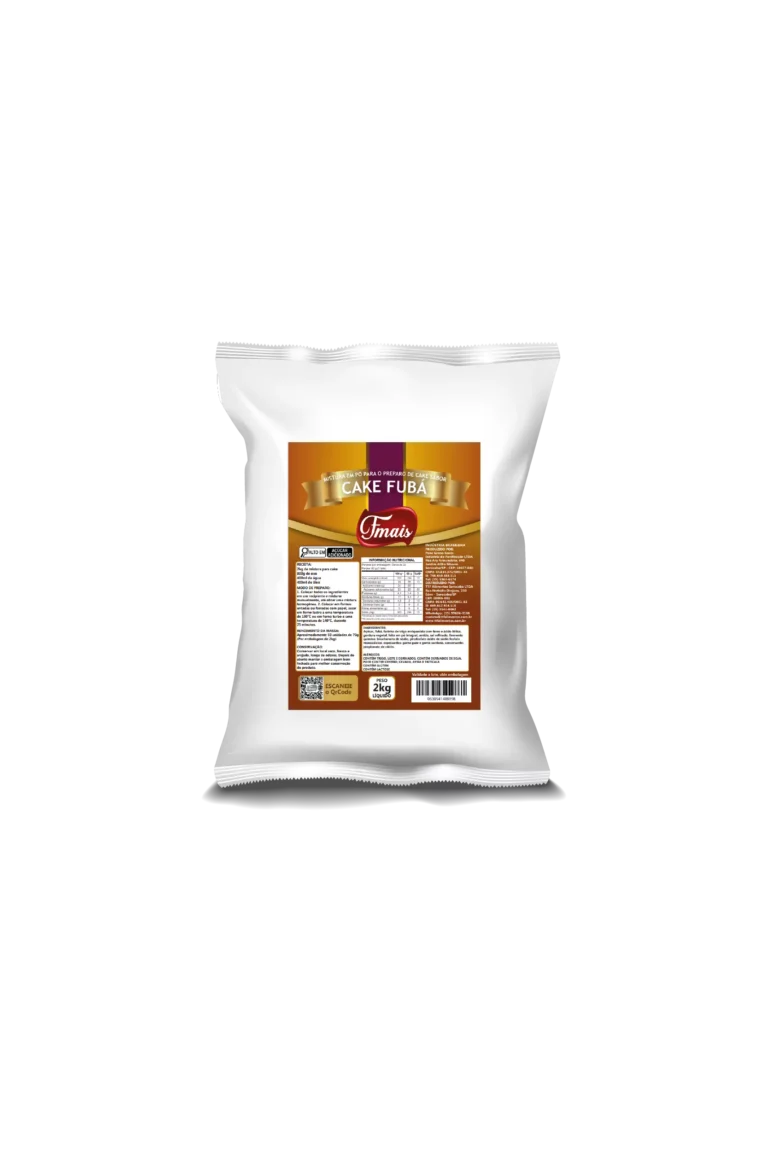 CAKE FUBÁ 2KG FMAIS CÓD: 15208