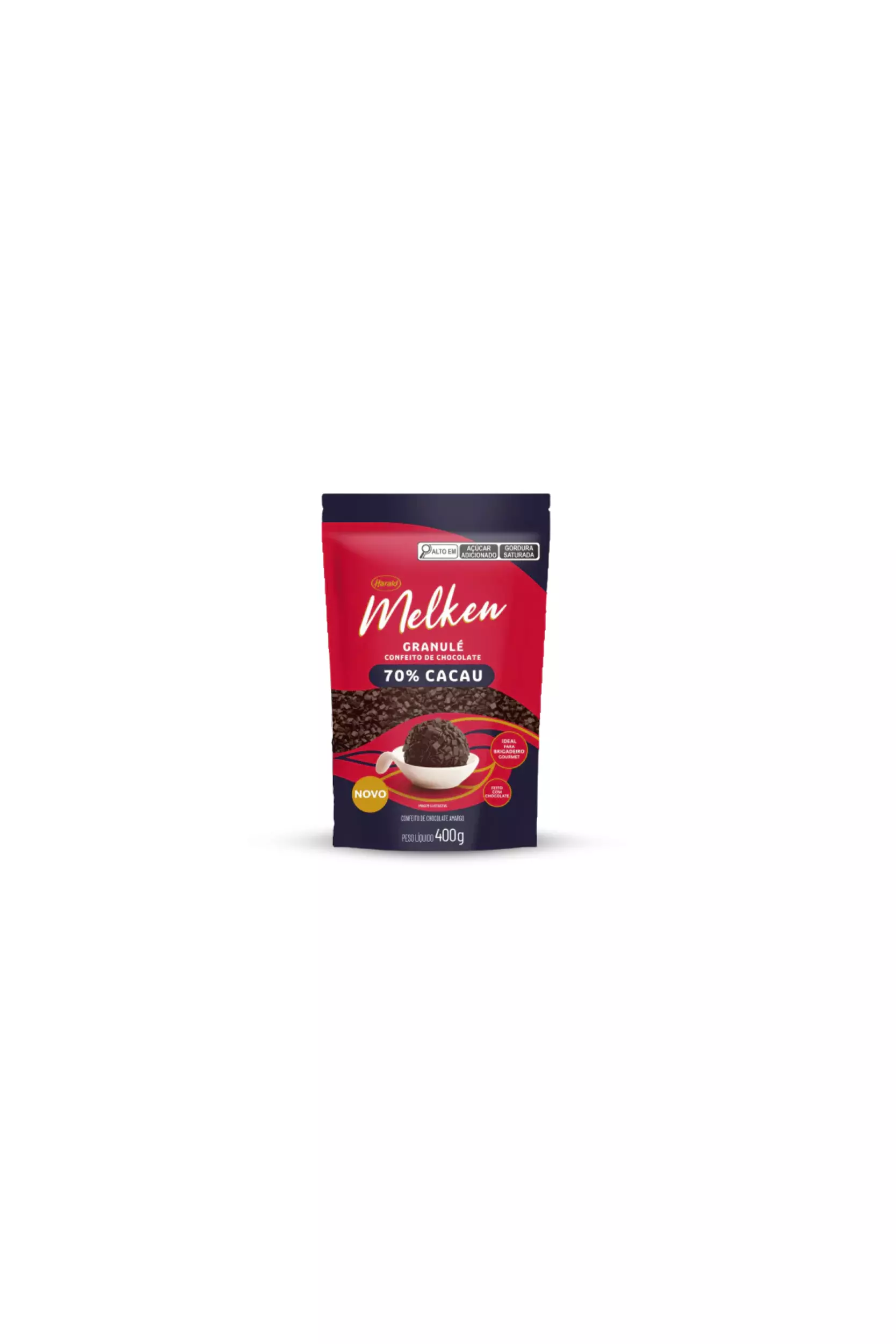 MELKEN GRANULE CHOCOLATE 70% CACAU 400G CÓD: 15305