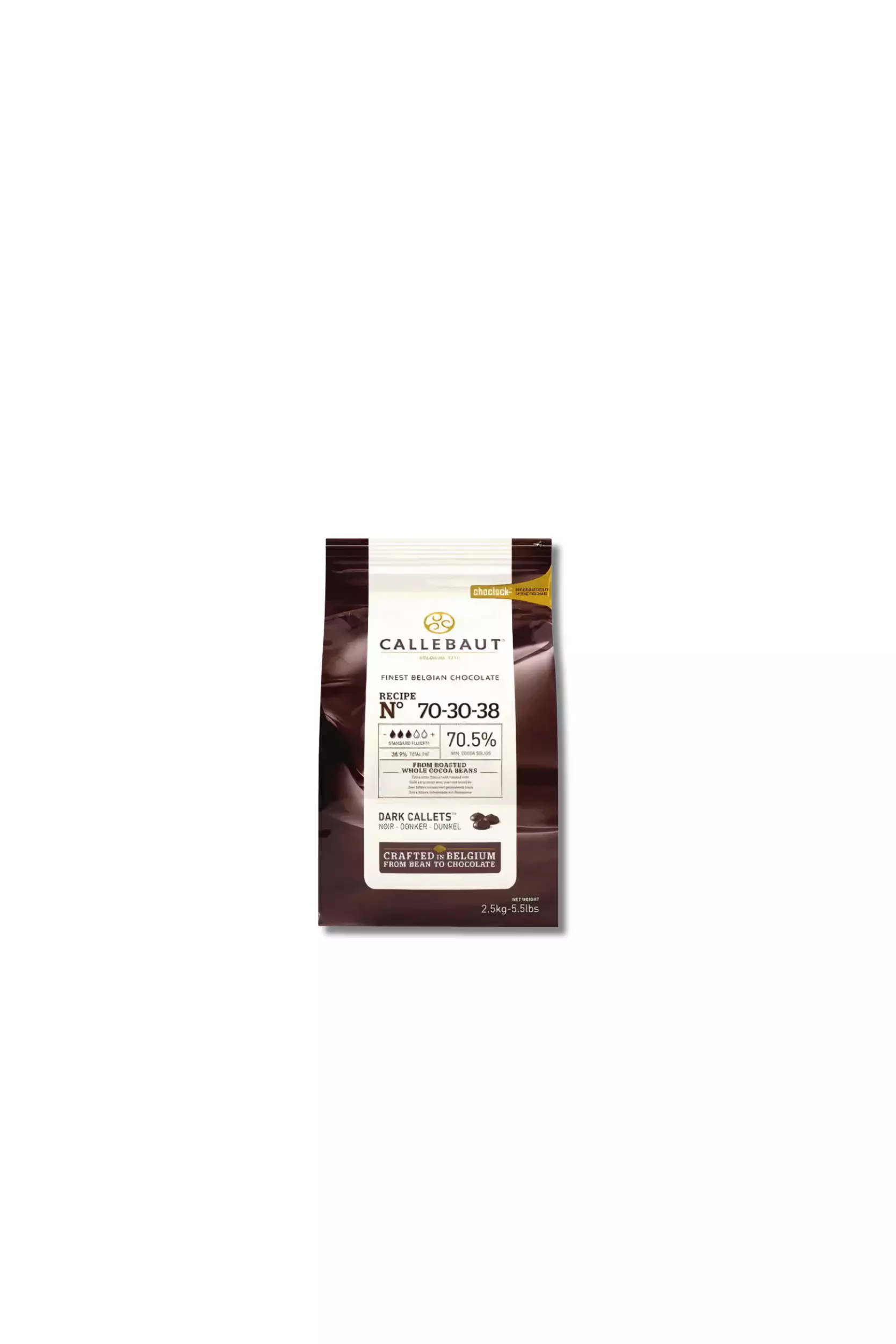 CHOCOLATE MOEDAS AMARGO 70,5% 2,01 KG-BARRY CALLEBAUT CÓD: 15297