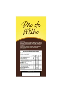 ETIQUETA ESP. 100 X 50  PAO DE MILHO 50 UND CÓD: 15276