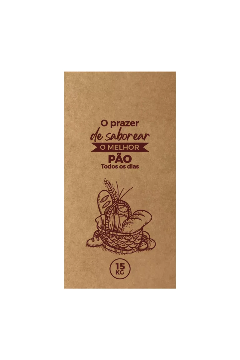SACOS KRAFT DE PAPEL 15KG 32GR (500UNI) IRANI CÓD: 15189