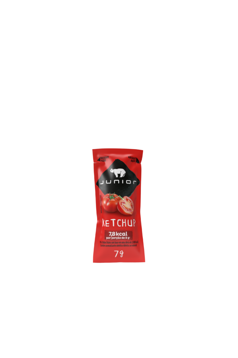 MOLHO KETCHUP SACHÊ 168X7G KERRY JUNIOR CÓD: 15320