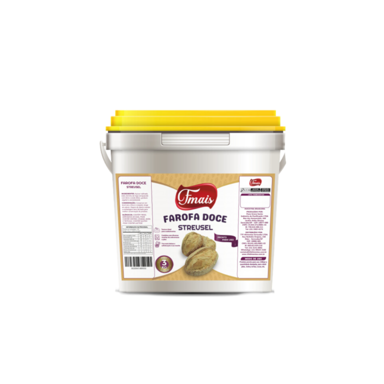 FAROFA DOCE 3KG FMAIS CÓD: 15280