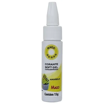 CORANTE SOFT AMARELO 60G MAGO CÓD: 15598