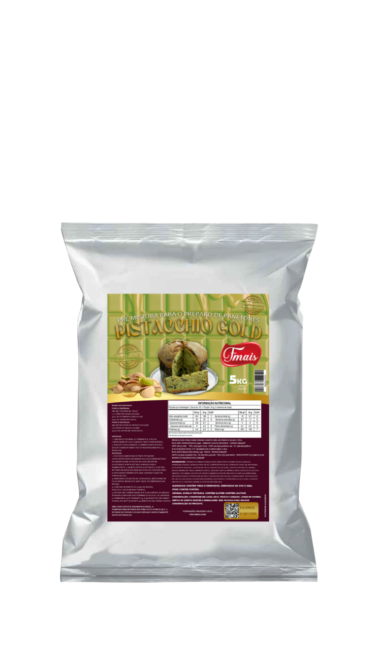 PANETONE PISTACCHIO GOLD FMAIS 5KG CÓD: 15755