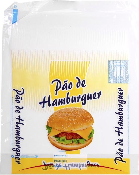 SACO PP 23 X 48 PAO DE HAMBURGUER C/FOTO (P-H-F) C/100 -9075 CÓD:15516