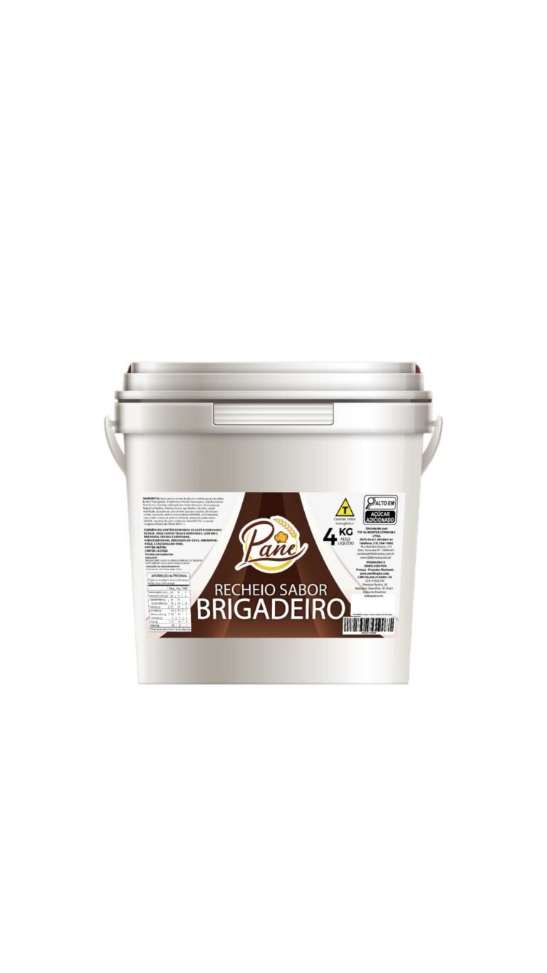 RECHEIO SABOR BRIGADEIRO PANE 4KG UN – 8966 CÓD:15338