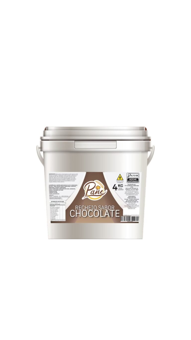 RECHEIO SABOR CHOCOLATE PANE 4KG UN – 8935 CÓD:15363