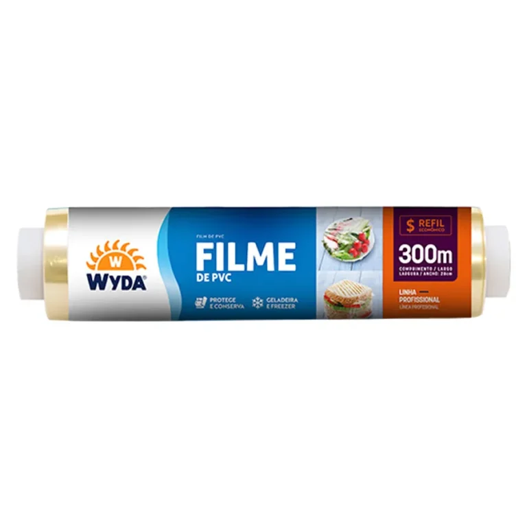 REFIL FILME DE PVC 300 X 0,28 M – CX C/ 4 UNID – WYDA-2363 CÓD:13211