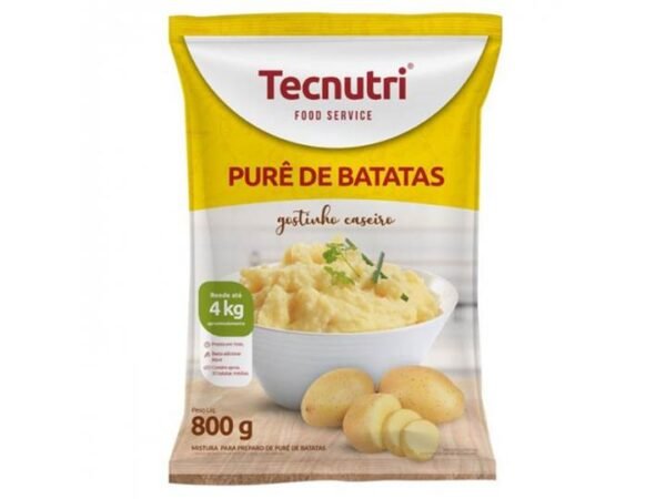 MIST. EM PO P/ PURE DE BATATA 800G TECNUTRI -5968 CÓD:15571