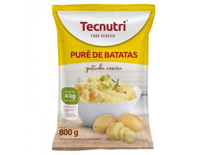 MIST. EM PO P/ PURE DE BATATA 800G TECNUTRI -5968 CÓD:15571