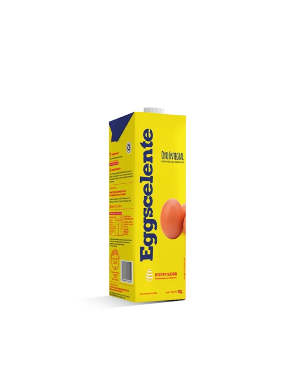 OVO INTEGRAL LIQUIDO PASTEURIZADO RESF EGGSCELENTE 1KG CÓD:14130