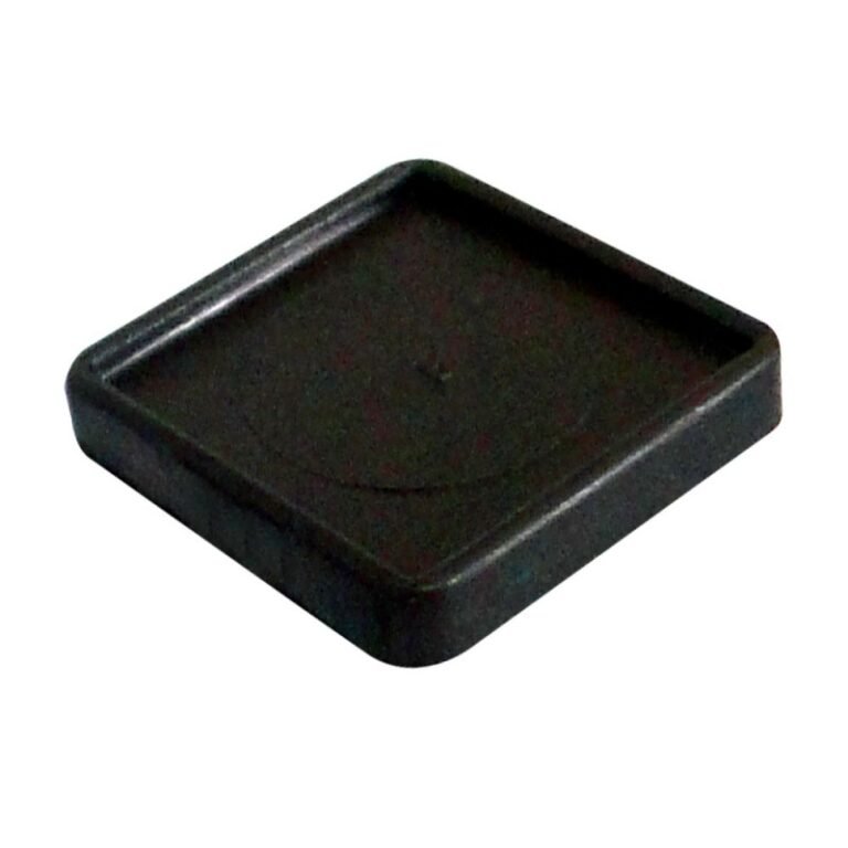 BASE QUADRADA LAMINADA 8X8 PRETO FOSCA C/390UN CROMUS CÓD: 12908