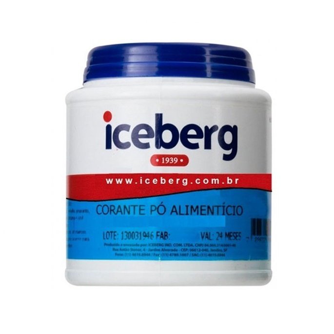 CORANTE EM PO HIDROSSOLUVEL MARROM PREMIUM 10G ICEBERG- CÓD:15353