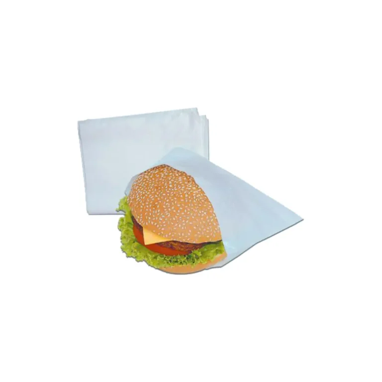 SACO LEITOSO P/ LANCHE (22 X 17) PACOTE 1 KG-0273 CÓD:15190