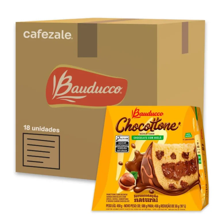 KIT – EMBALAGEM PANETONE DE CHOCOLATE 50X1KG -CÓD:14774