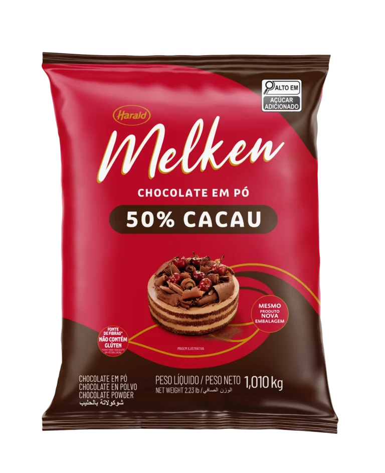 CHOCOLATE EM PÓ 50% 1,01KG MELKEN HARALD – CÓD:11778