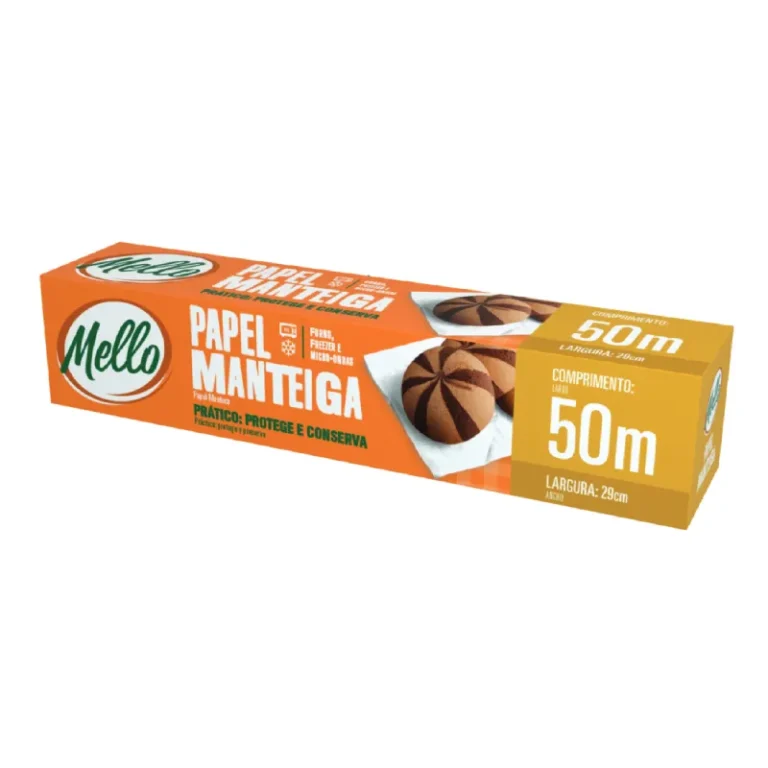 PAPEL MANTEIGA 29CM X 50M MELLO CÓD:15478