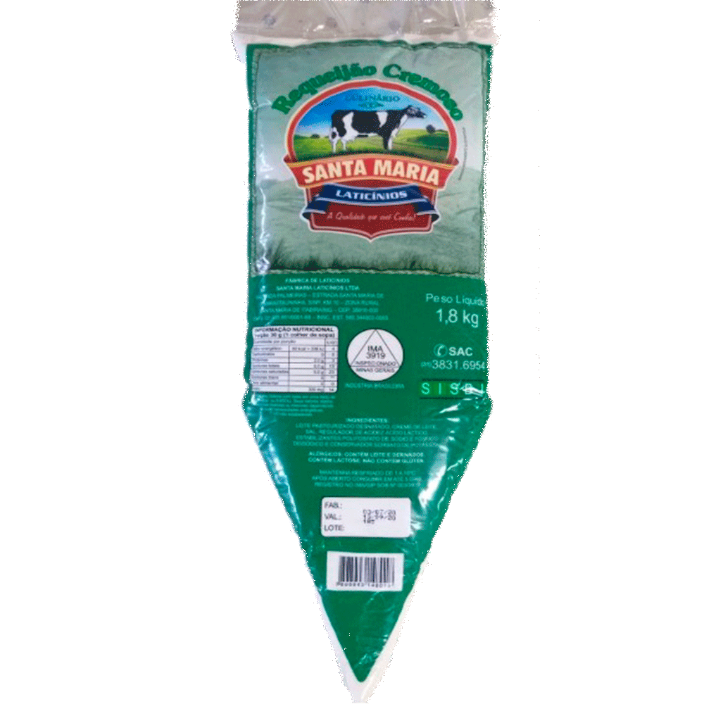 REQUEIJAO PREMIUM SANTA MARIA BISNAGA 1,5 KG CÓD: 15052