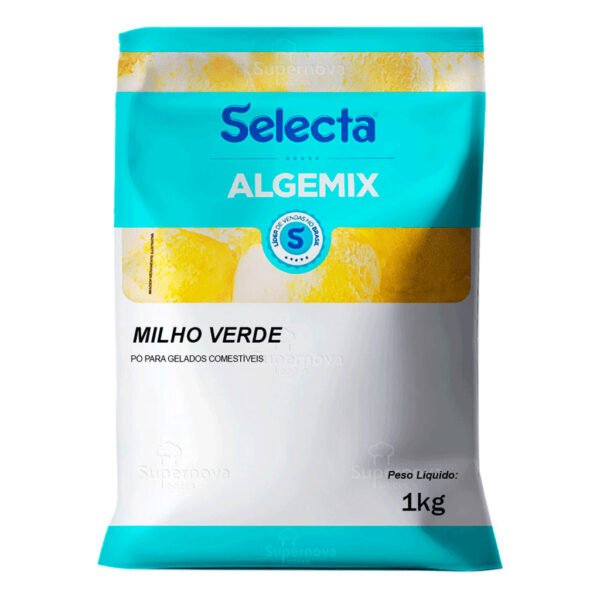 ALGEMIX MILHO VERDE - PO PARA GELADOS 1KG CÓD:12404