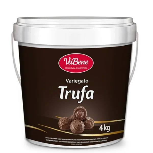 VARIEGATO TRUFA SABOR CHOCOLATE AO LEITE 4 KG VABENE - CÓD:15405