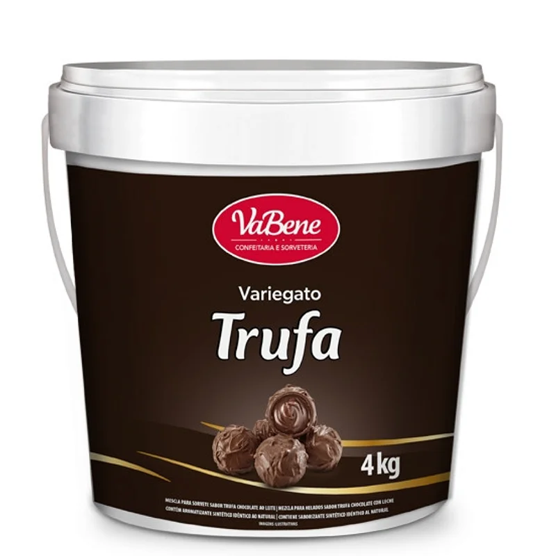 VARIEGATO TRUFA SABOR CHOCOLATE AO LEITE 4 KG VABENE – CÓD:15405